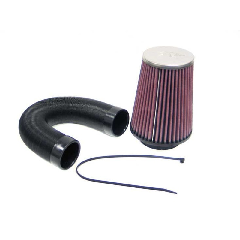 Mishimoto MMHOSE-MUS8-15IHBK Ford Mustang GT Silicone Induction Hose 2015-2017 Black  MMHOSE-MUS8-15IHBK