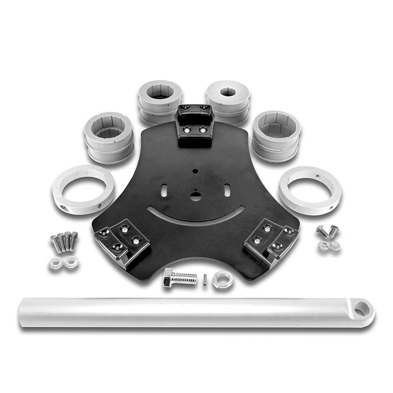 B&M 81201 MAGNUM GRIP SIDE PLATES – BLUE
