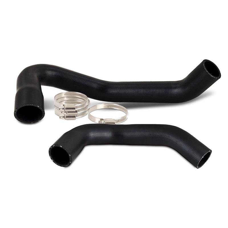 Banks Power 47536-B Stinger-Plus System; Single Exh; S/S-Black Tip-1999 1/2 Ford 7.3L F250/350; Auto