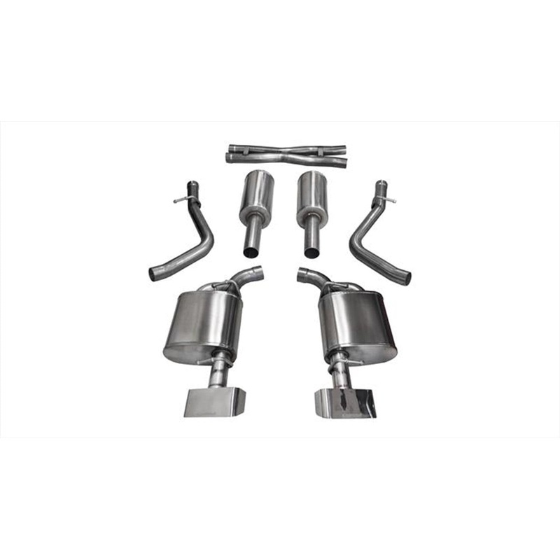 Banks Power 48534-B PowerPack System; Single Exh; S/S-Black Tip-2004-08 Ford 5.4L; F-150-ECLB