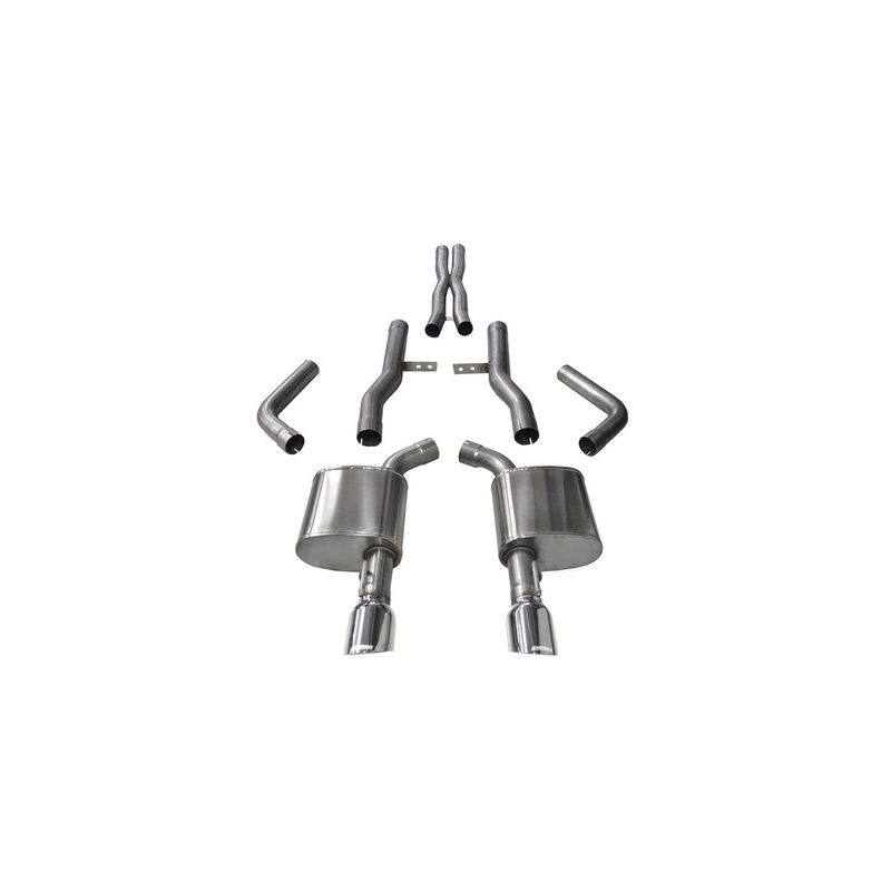 Banks Power 48559-B Stinger-Plus System; Single Exh; S/S-Black Tip-1995 1/2-97 Ford 7.3L; Auto
