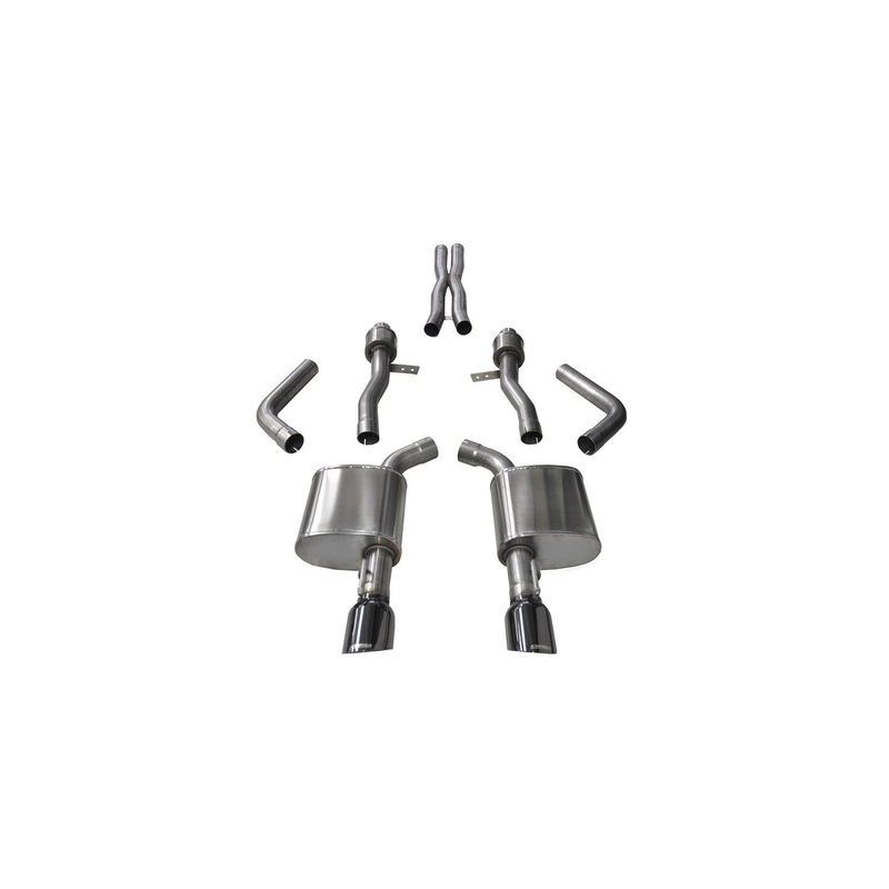 Banks Power 48560-B Stinger-Plus System; Single Exh; S/S-Black Tip-1995 1/2-97 Ford 7.3L; Man