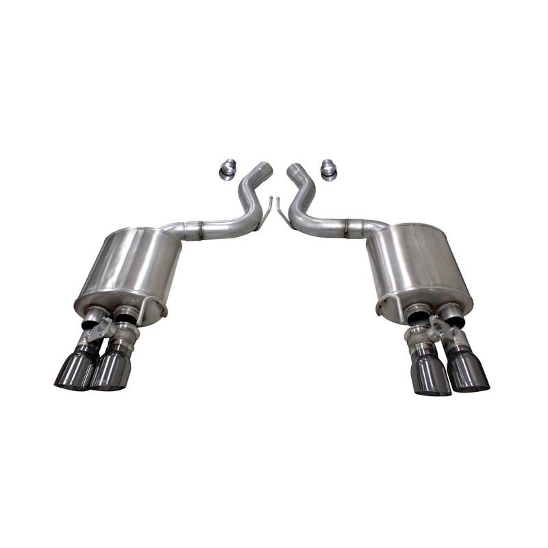 Banks Power 48629 Monster Exhaust System; S/S-Chrome Tip-2001-04 Chevy 6.6L Ec/Ccsb