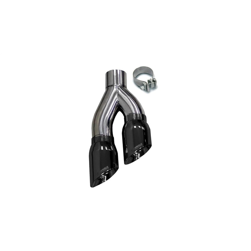 Banks Power 48658 Monster Exhaust W/Power Elbow; S/S-Chrome Tip-1999 Ford 7.3L; Cat