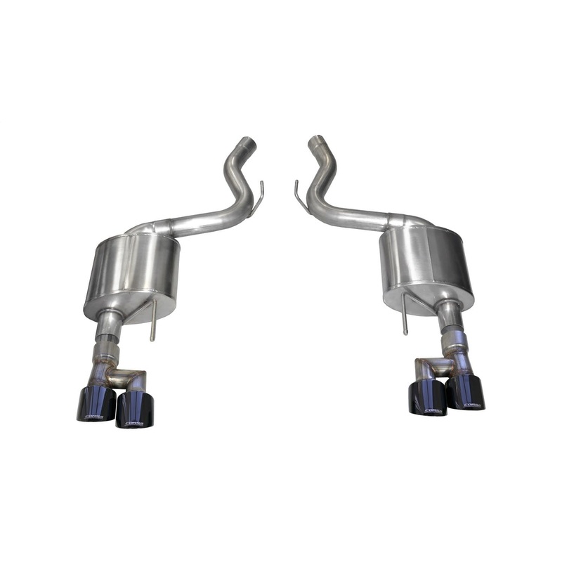 Banks Power 48700-B Monster Exhaust System; S/S-Black Tip-2004-07 Dodge 5.9L 325Hp; SCLB/CCSB